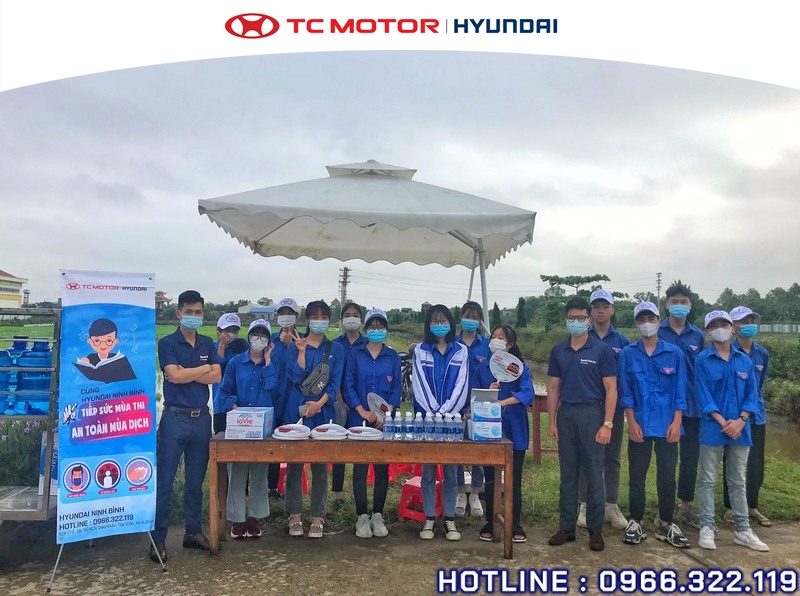 HYUNDAI NINH BÌNH ĐỒNG HÀNH CÙNG SĨ TỬ TRONG KÌ THI TỐT NGHIỆP THPT QUỐC GIA 2021